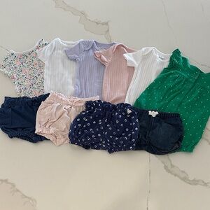 GAP Carters Garanimals! White, pink, lavendar, green, blue Baby Outfits